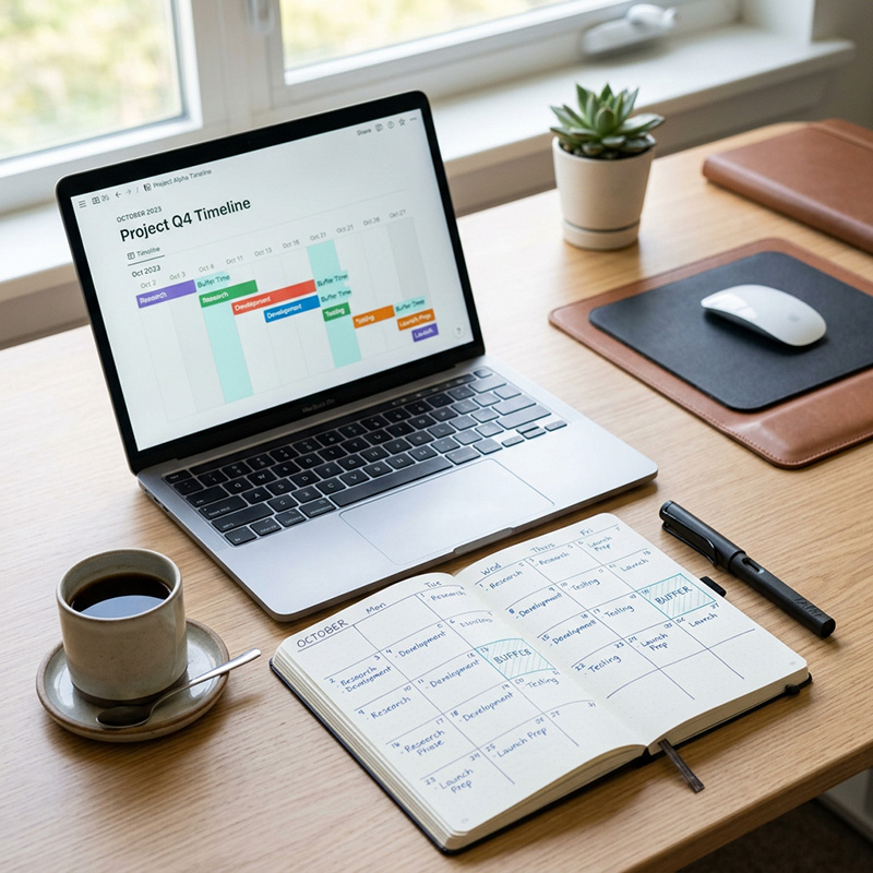 Ivan Radosevic Startseite Zeitpuffer, Meilensteine, Flexibilität: Ivan Radosevic gibt Einblicke ins virtuelle Projektmanagement