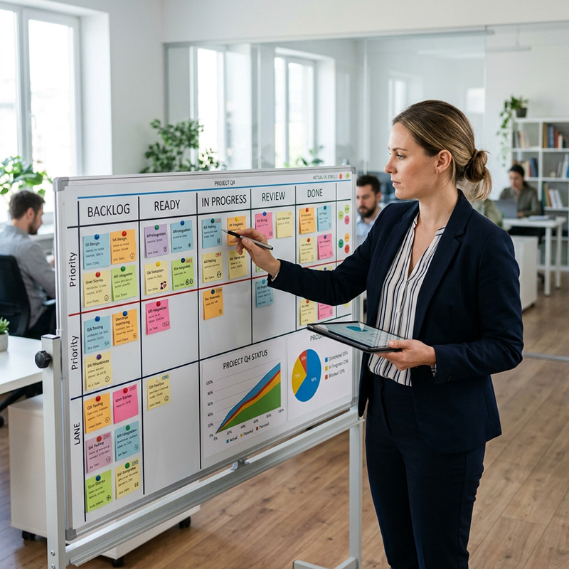 Ivan Radosevic Startseite Zeitpuffer, Meilensteine, Flexibilität: Ivan Radosevic gibt Einblicke ins virtuelle Projektmanagement